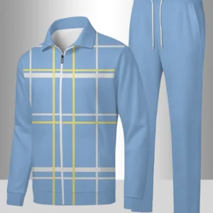 2-piece set fashionable sports long-sleeved top and long pants set
