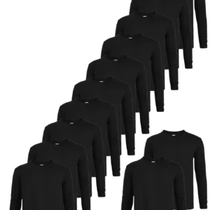 12 piece men's quick drying long sleeved
